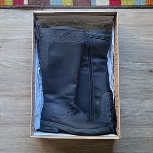 Knee High Limed Clark's Boots